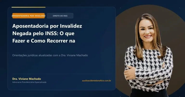 Aposentadoria por Invalidez Negada pelo INSS: O que Fazer e Como Recorrer na Justiça