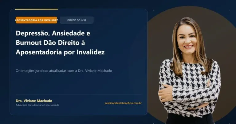 Depressão, Ansiedade e Burnout Dão Direito à Aposentadoria por Invalidez no INSS?